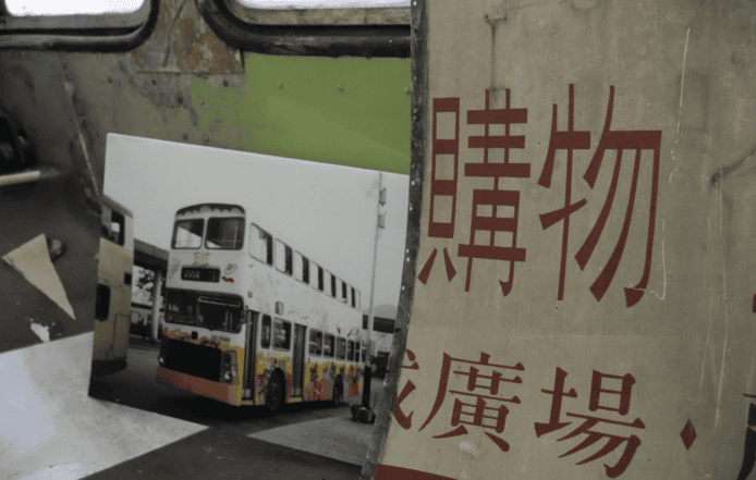 復古雙層巴士模型展示.