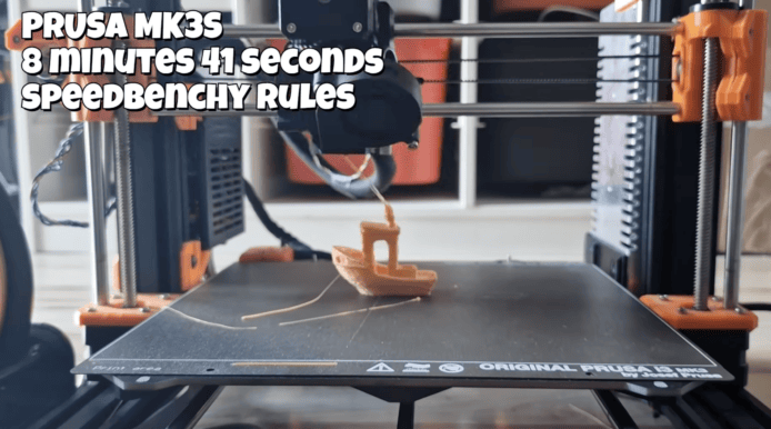 Prusa MK3S 3D打印機操作示範.