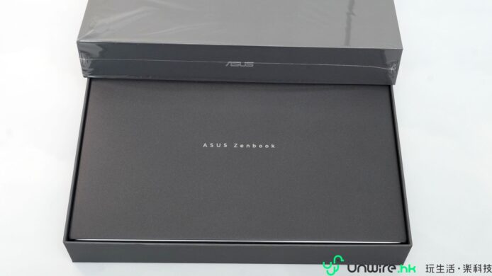 ASUS Zenbook 筆記本電腦開箱照.