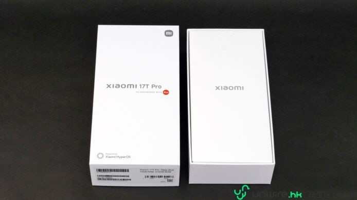 Xiaomi 11T Pro手機盒子展示.