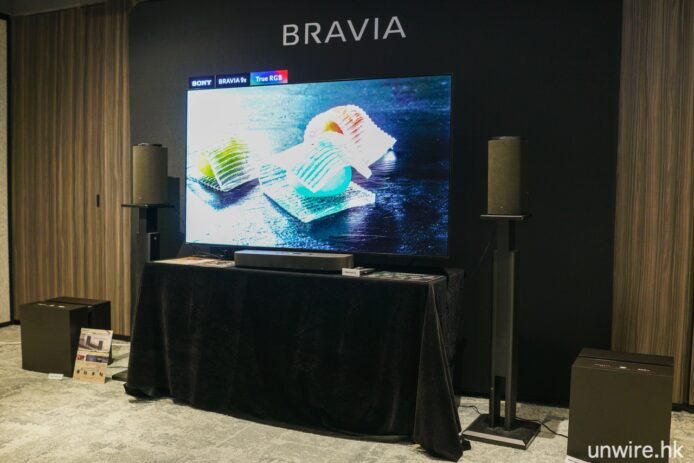 索尼BRAVIA電視高清顯示屏幕.