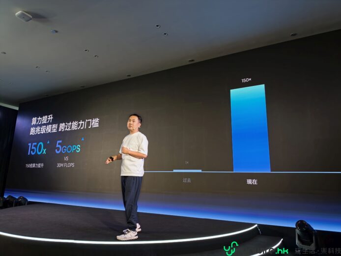 高性能處理器性能提升演示圖.