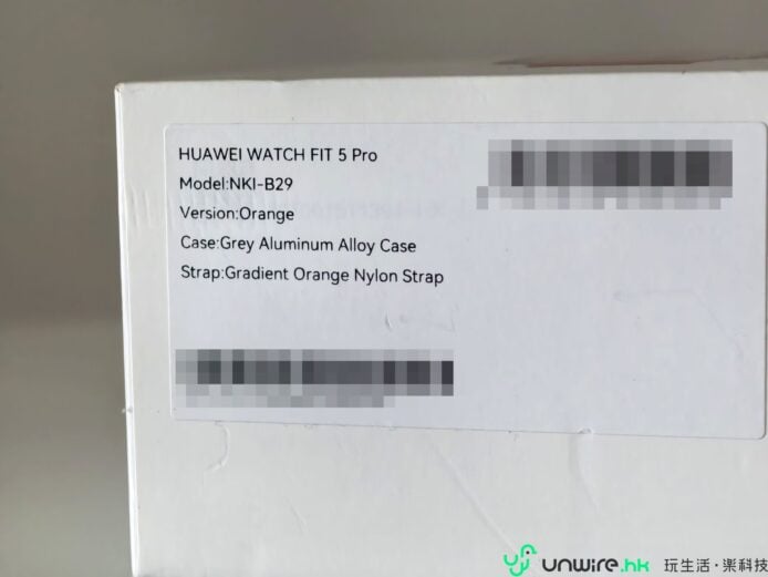 華為WATCH FIT 5 Pro智能手錶.