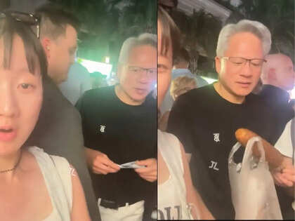 香港街頭熱鬧聚會場景.