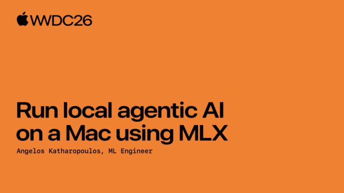 Mac 上運行本地 AI 的 MLX 技術介紹.