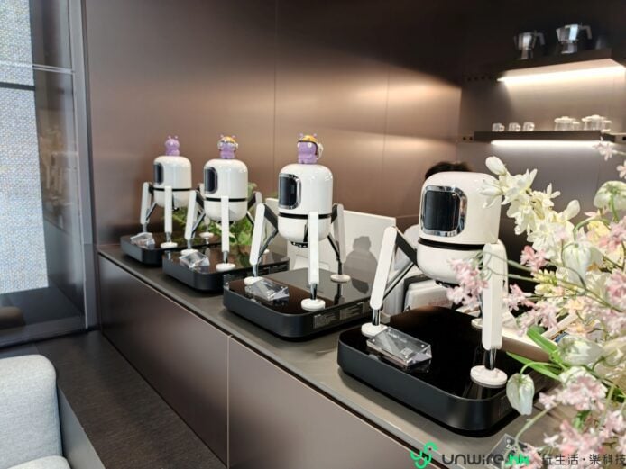 韓國首爾LG陳列室智能機器人展示.