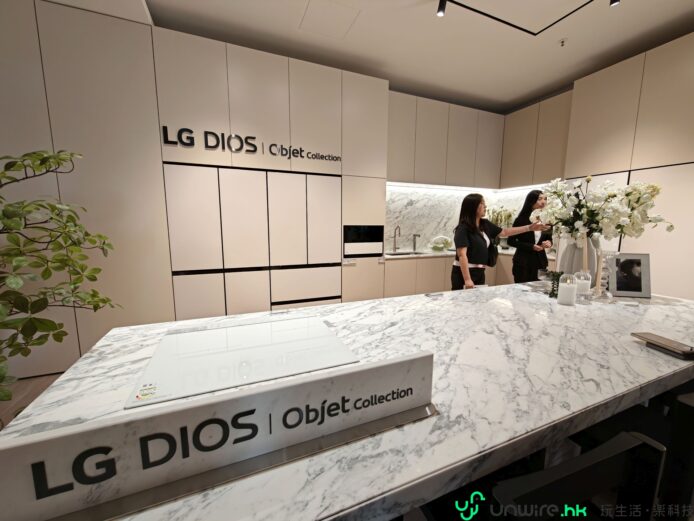 韓國首爾LG DIOS展櫃展示現場.