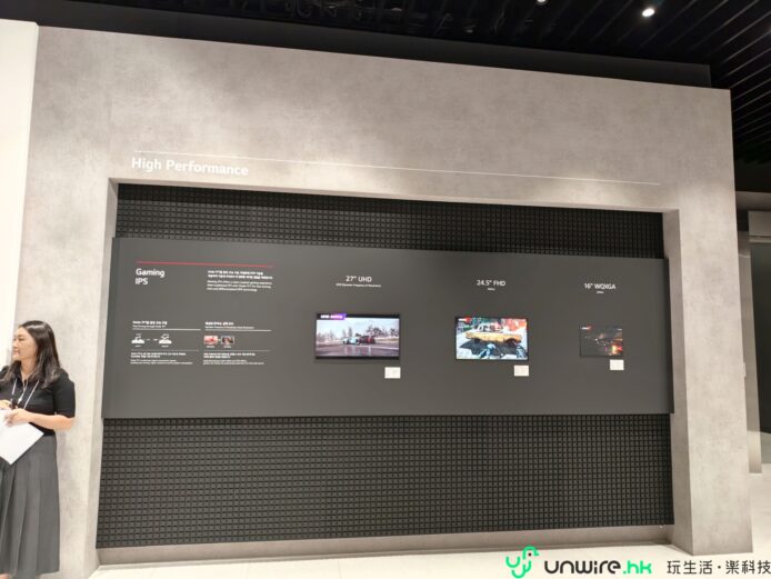 韓國首爾LG陳列室展示多款電視.