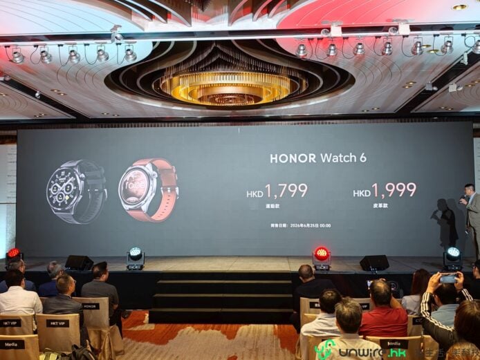 Honor Watch 6 智能手錶展示.