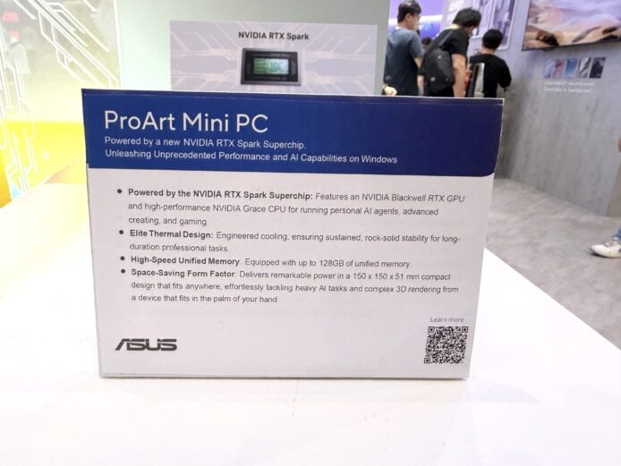 ProArt Mini PC - NVIDIA RTX Spark.