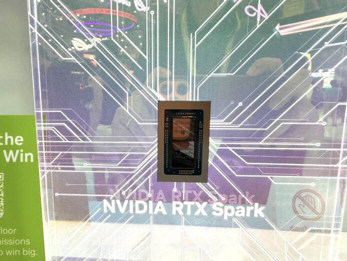 ALT:NVIDIA RTX Spark 顯示卡展示.