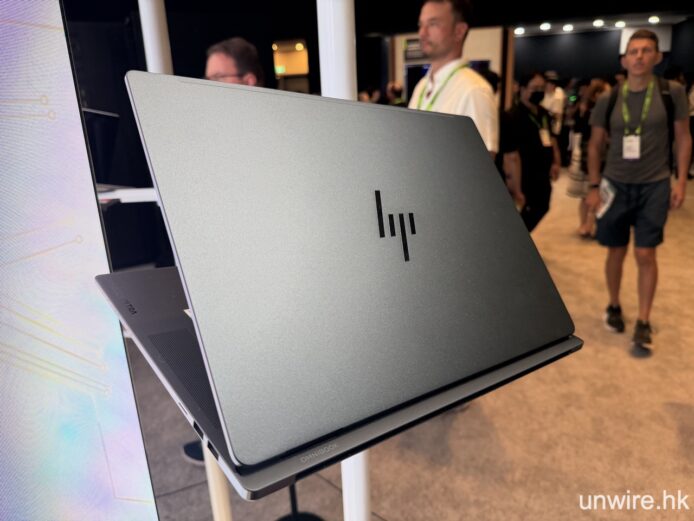 HP 筆記本電腦展示.