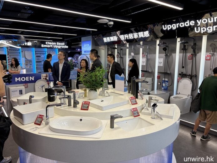 灣仔店電子產品展示區,智能家居與電子配件.