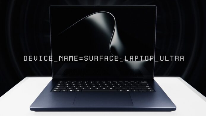 超薄Surface Laptop Ultra筆記本電腦.
