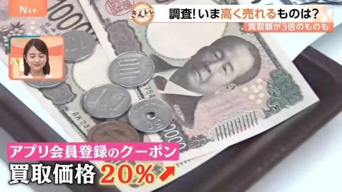 日元現金與硬幣特寫.