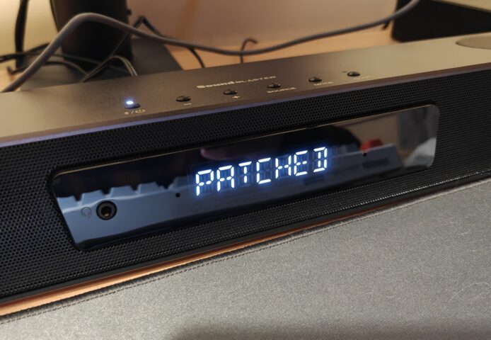 ALT標籤:Patched品牌音響系統顯示屏.
