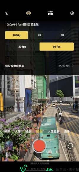繁忙城市街道與公共交通.
