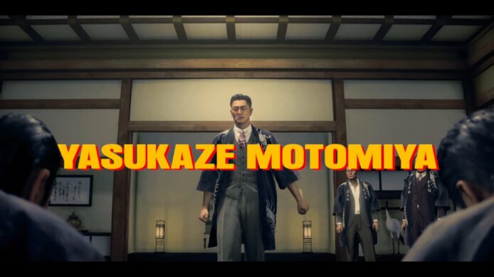 Yasuzake Motomiya in traditional Japanese setting.