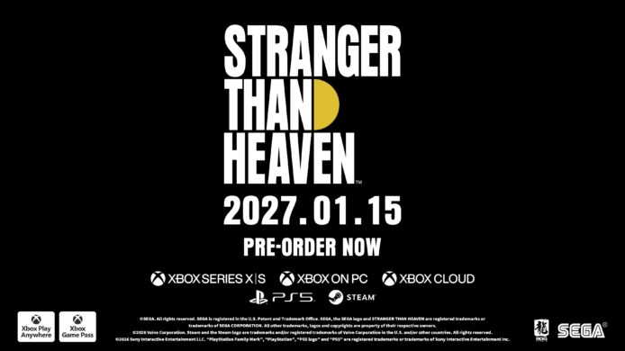 遊戲預購海報，展示Xbox、Steam平台資訊.