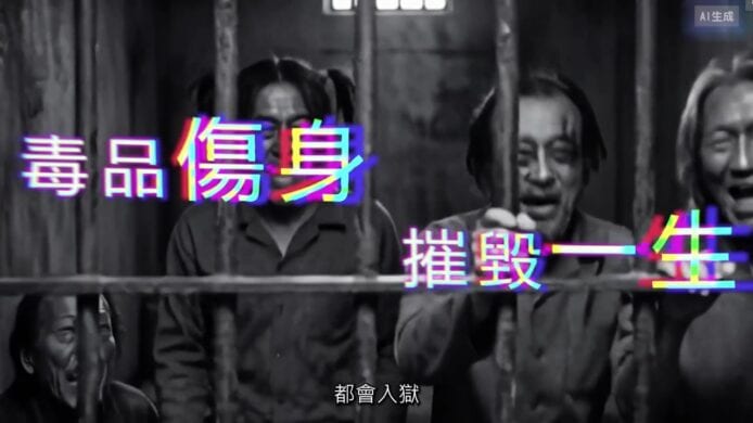 毒品擬人化成虛擬女團揭露真相.