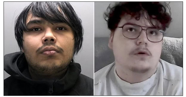 兩名疑似黑客的男子照片.