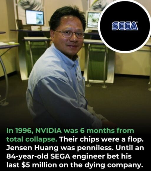 黃仁勳在秋葉原與SEGA合作慶祝30周年.