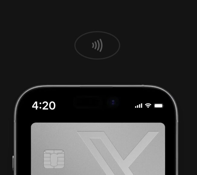 IPhone 顯示 Apple Wallet 介面.