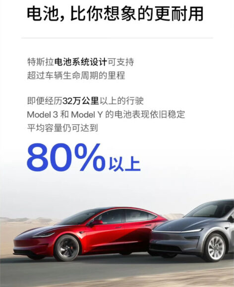 特斯拉電池耐用性與續航能力.