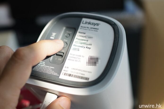 Linksys Pinnacle 2.0 路由器掃描QR碼連接網絡.
