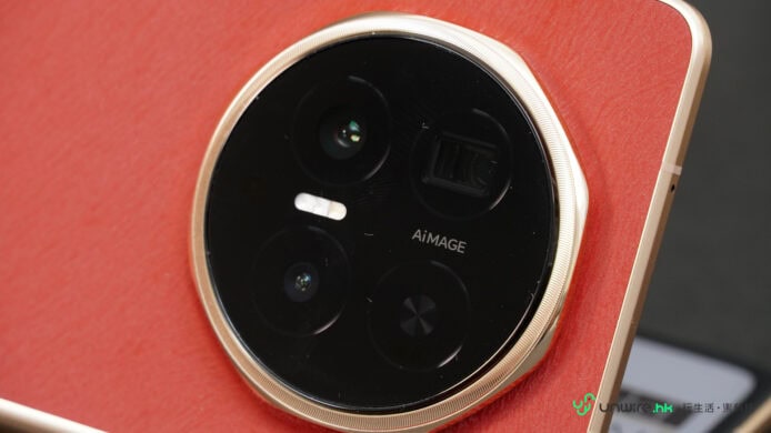 Honor Magic V6 特色相機模組特寫.