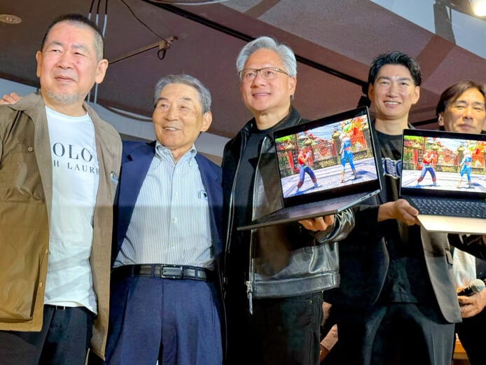 NVIDIA 與 SEGA 代表展示最新遊戲技術.
