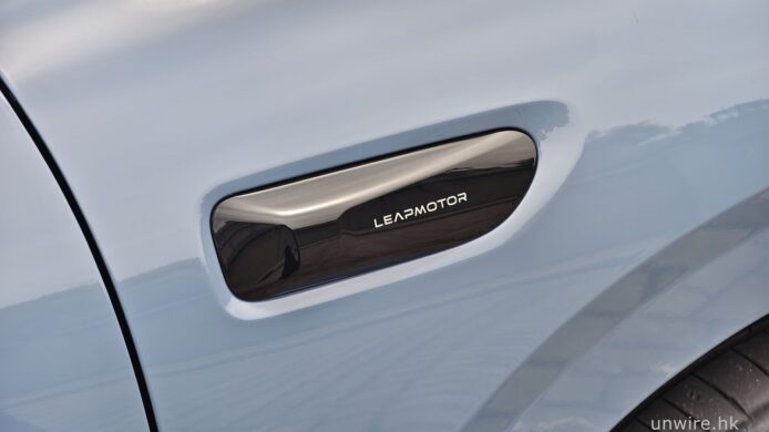 Leapmotor電動車側面設計細節.