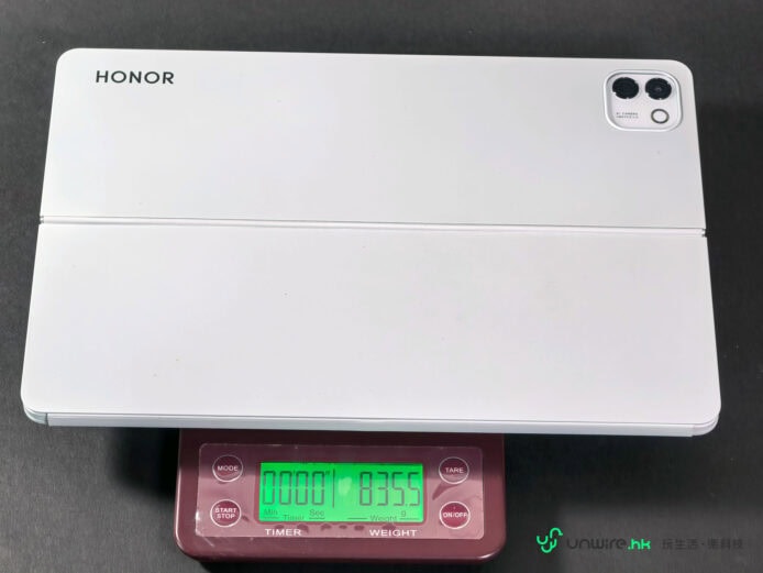Honor MagicPad4平板電腦，白色設計，雙鏡頭相機.