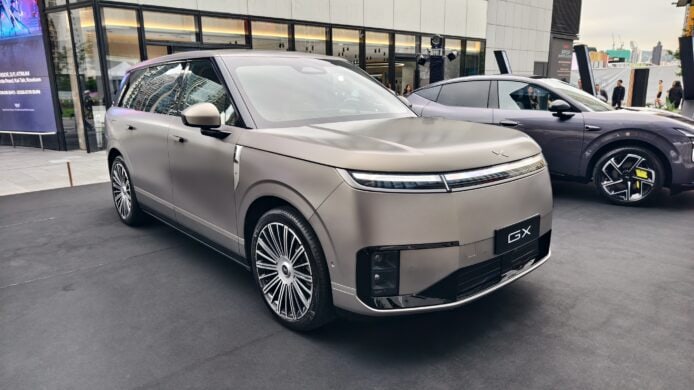 XPENG新車P7/GX/L03在啟德展出.