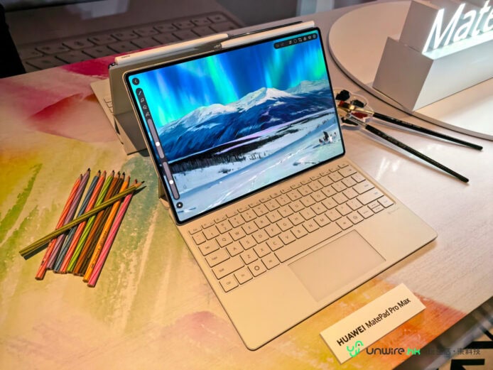 華為MatePad Pro 12.6平板電腦展示.