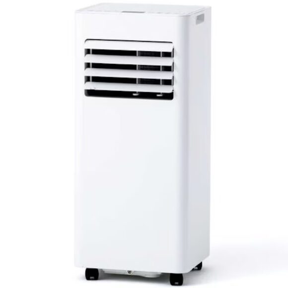 冷氣機在災區提供冷卻支援.