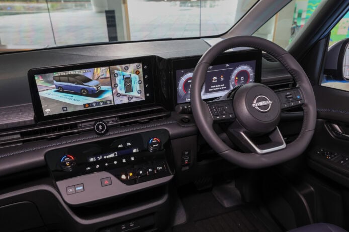 X-Trail e-POWER內部儀表與中控屏幕.