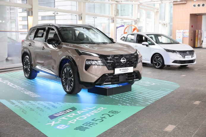 日產X-Trail e-POWER混能SUV展示.