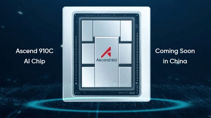 華為Ascend 910C AI晶片即將在中國推出.