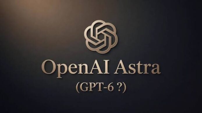 OpenAI Astra標誌與GPT-6疑似字樣.