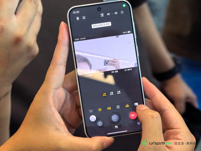 Honor Robot Phone 拍攝穩定拍攝畫面.