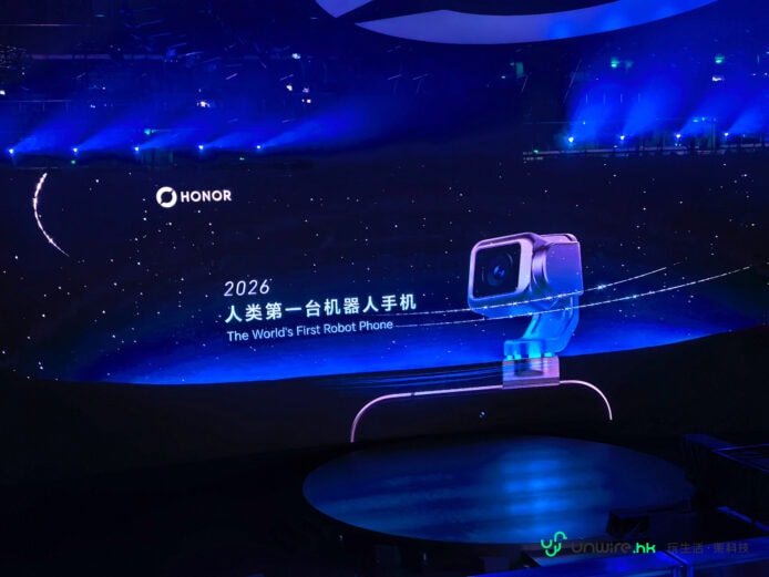 HONOR 2026 人類第一台機械人手機.