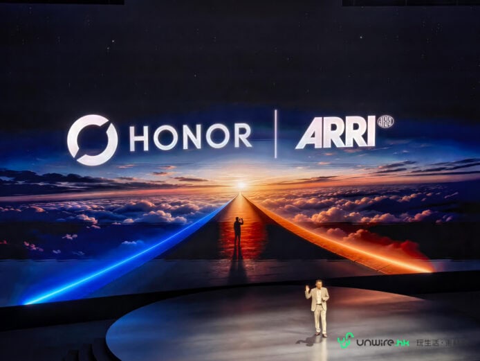 Honor與ARRI品牌合作宣傳海報.