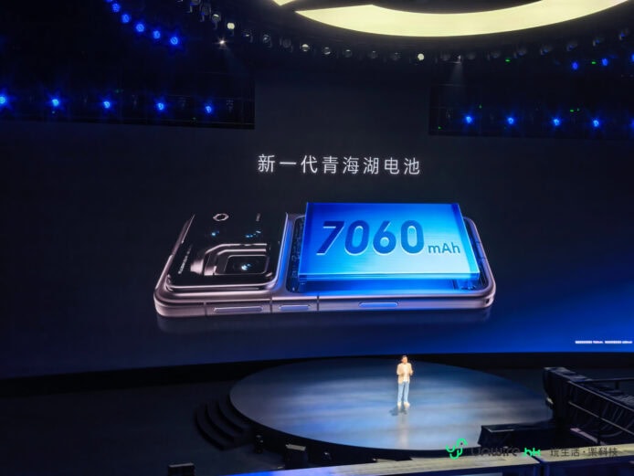 Honor Robot Phone 7060mAh 大容量電池.