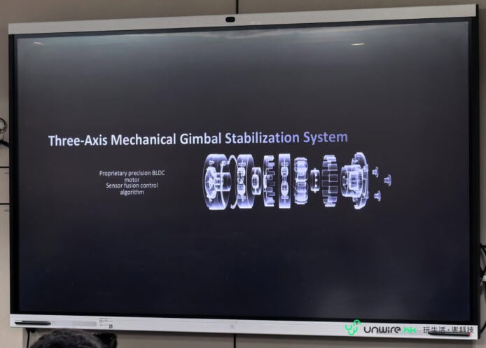三軸機械雲台穩定系統示意圖.