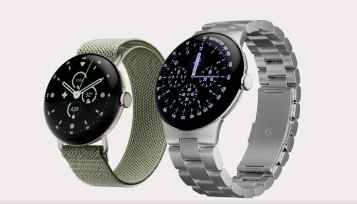 Google Pixel Watch智能手錶展示.