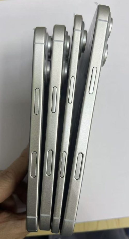 iPhone 17 Air dummy models show design as thin as buttons and USB-C port