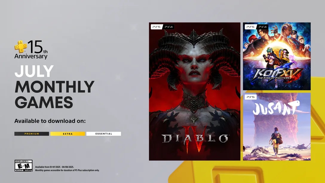PS Plus July 2025 Monthly Games
