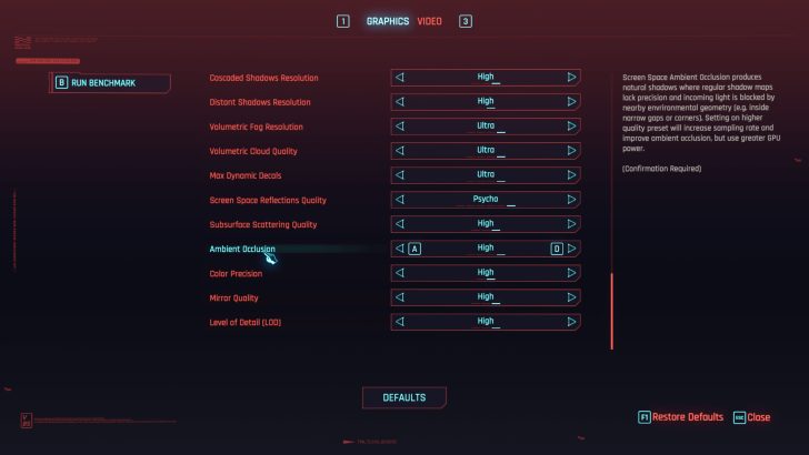 M3 Ultra running Cyberpunk 2077: Ultimate Edition