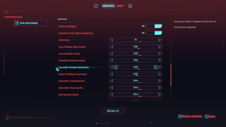 M3 Ultra running Cyberpunk 2077: Ultimate Edition
